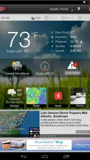 WeatherBug captura 3