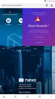 Brave Nightly (devs & testers) captura 5