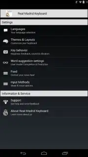 Real Madrid Official Keyboard captura 7