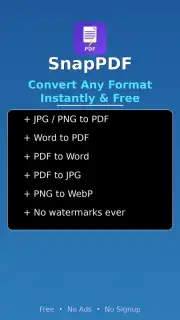 SnapPDF — PDF Tools captura 2