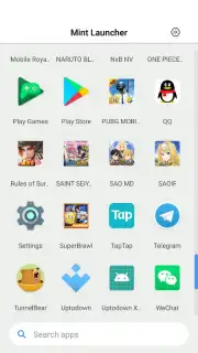 Mint Launcher captura 3