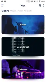 Nyx Music Player captura 4