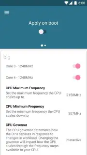 Kernel Adiutor captura 4