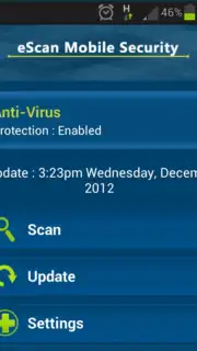 eScan Mobile Security captura 5