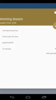 Touch Calendar Free captura 3