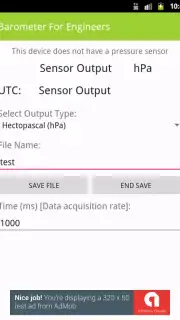 Barometer For Engineers captura 4