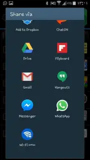 apk sharer app captura 1