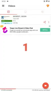 AZ Screen Recorder captura 5