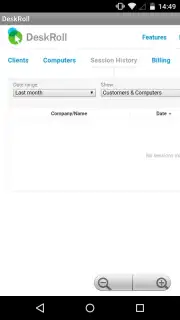 DeskRoll Remote Desktop captura 3