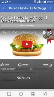 Recettes Sandwichs captura 1