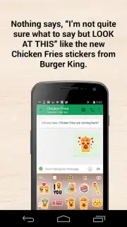 Chicken Fries Keyboard captura 2