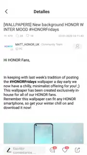 HONOR Club captura 7