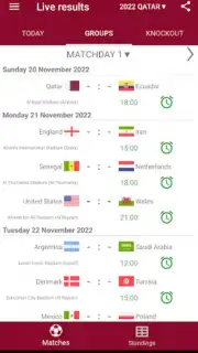 Live Scores for World Cup 2022 captura 8