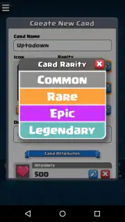 Card Creator for Clash Royale captura 1