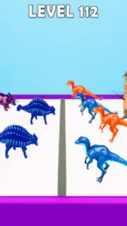 Dinosaur Merge Battle Fight captura 1