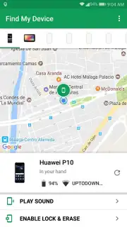 Find My Device captura 7