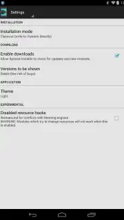 Xposed Installer captura 4