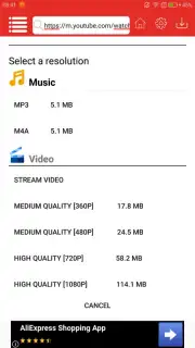 Muvi Downloader captura 5