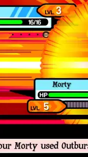 Pocket Mortys captura 4