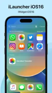 Launcher iOS16 - iLauncher captura 2