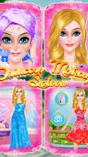 Royal Princess Makeup Salon captura 3