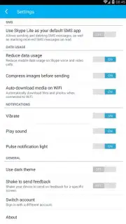Skype Lite captura 4