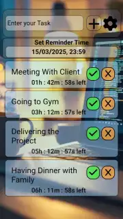 TimelyTask - Simple Task Reminder captura 2