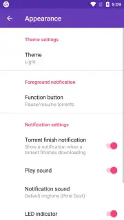 LibreTorrent captura 3