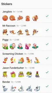 Stickers WhatsApp captura 1