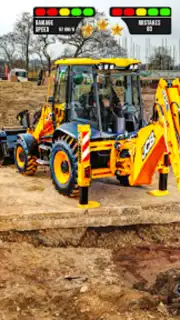 JCB Excavator Simulator Games captura 1