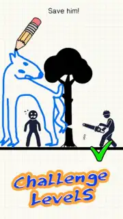 Save Stickman:Tricky Puzzle captura 5