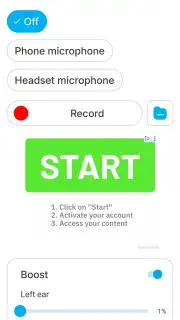 Hearing Aid App captura 2