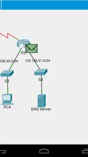 Cisco Packet Tracer Mobile captura 1