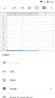 Google Sheets captura 4