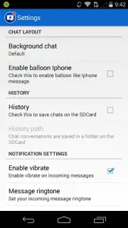 AsapChat for Facebook Chat captura 1
