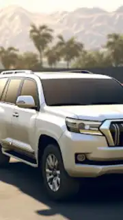 Offroad Prado Driver Jeep Game captura 1
