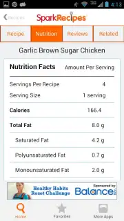Healthy Recipes - SparkRecipes captura 4