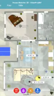 HOUSE SKETCHER | 3D FLOOR PLAN captura 2