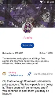 Infinity for Reddit captura 8