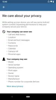 Company Portal captura 8