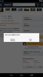 Amazon for Tablets captura 1