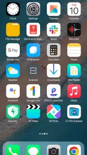 iOS Launcher captura 1