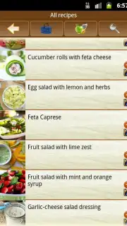 Salad recipes captura 3