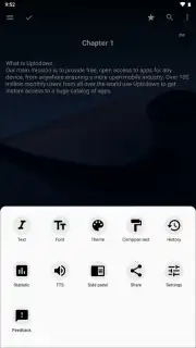 Writer Lite captura 4