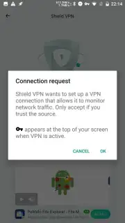 Shield VPN captura 5