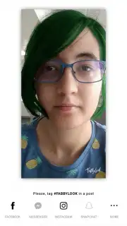 Fabby Look — hair color changer & style effects captura 7